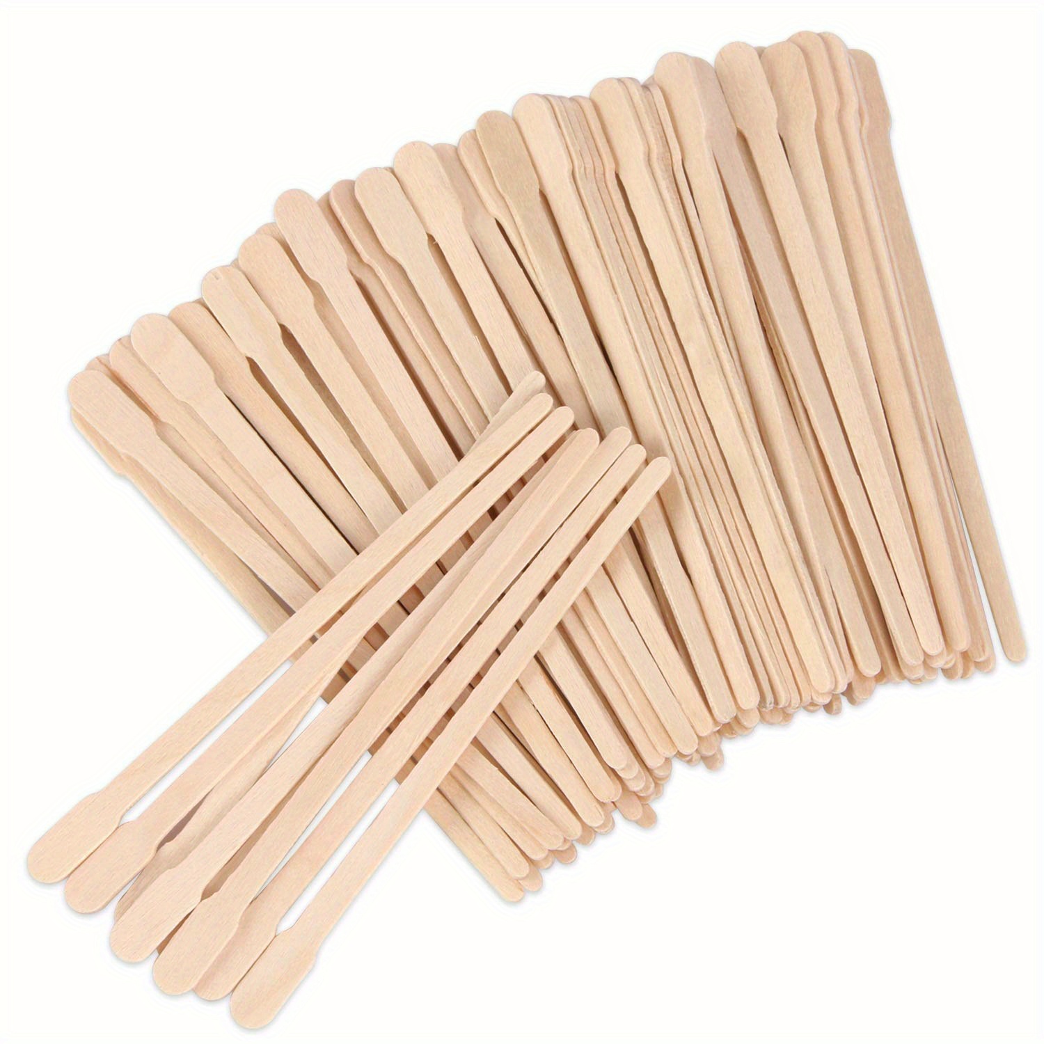 Wooden Wax Sticks Eyebrow Lip Nose Small Waxing Applicator - Temu