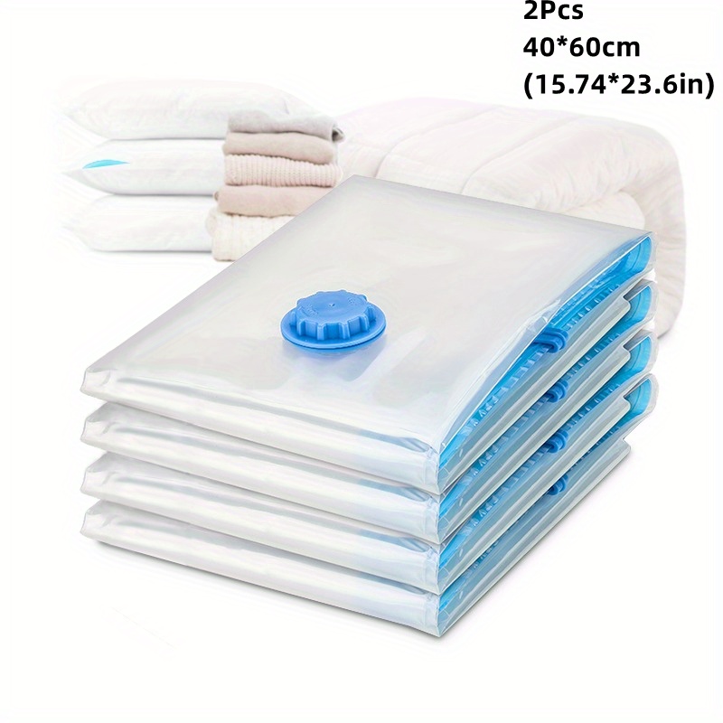 Vacuum Storage Bags, Sealer Bags, Convenient Vacuum Bag, Space Saver Bag  For Clothes, Mattress, Blanket, Duvets, Pillows, Comforters, Travel,  Moving, Home Storage & Organization (air Pump Not Included) - Temu