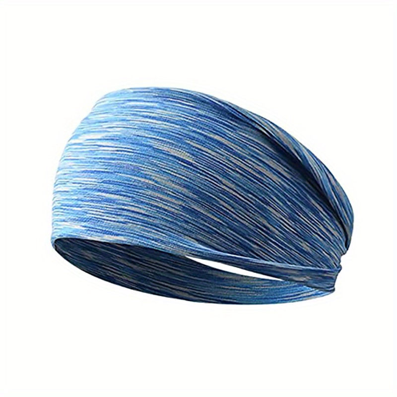 Gradient Elastic Workout Headbands Non Slip Sport Sweatbands Yoga Hairbands