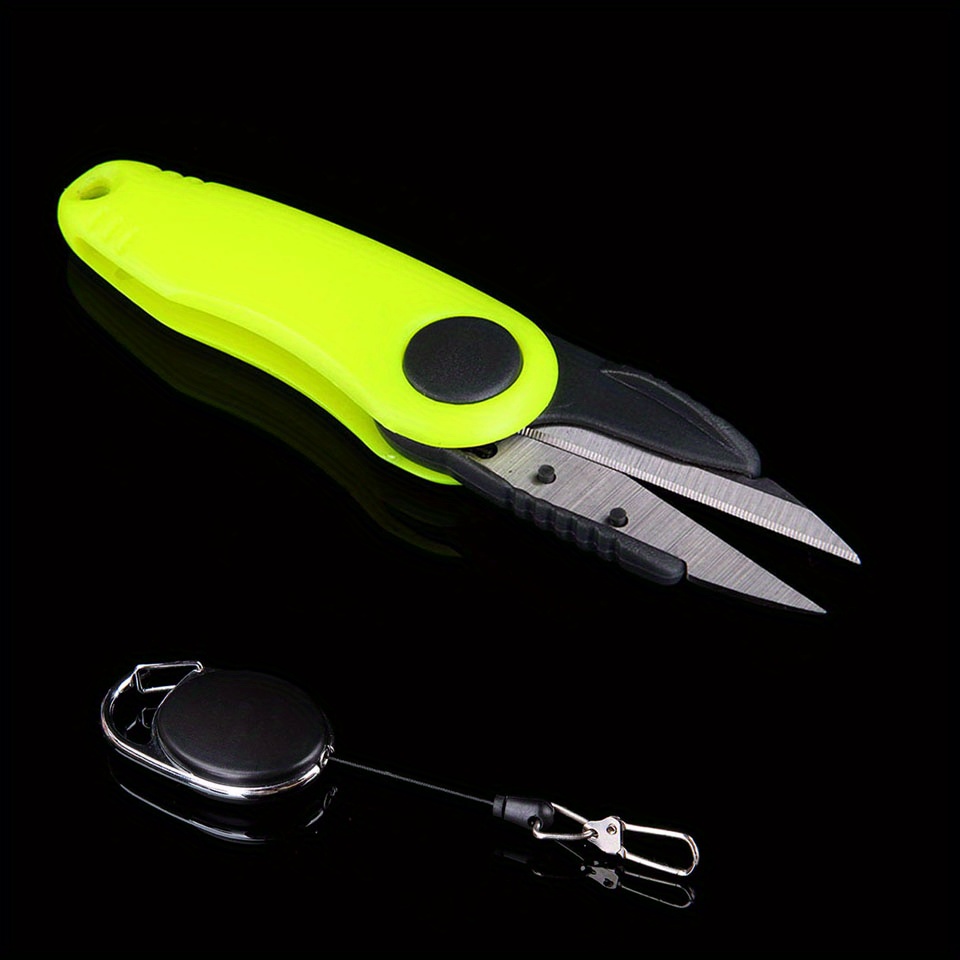 1Pcs Fishing Line Cutter 2 In 1 Stainless Steel Line Clipper Hook