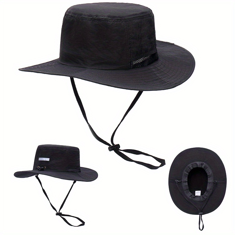 Breathable Bucket Hat Sunscreen Waterproof Boonie Hat