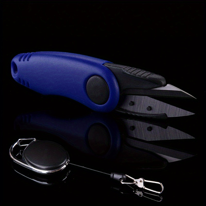 1pcs Stainless Steel Fish Use Scissors Accessories Fishing Line Cut Clipper  Fishing Cutting Scissor Multi Use Cutter Tool Tackle