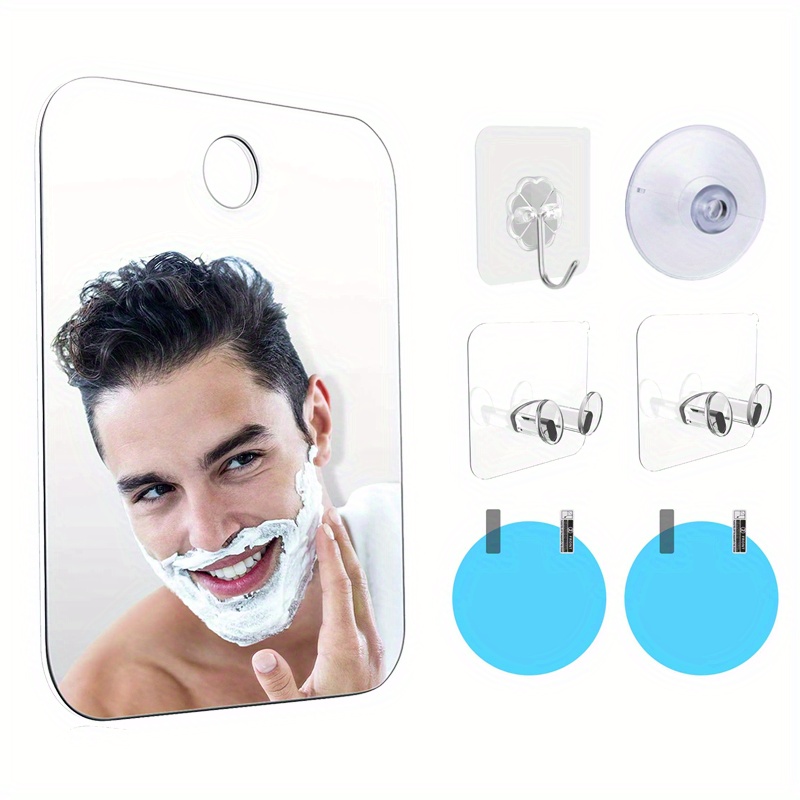 Portable Anti fog Shower Mirror Unbreakable Traveling Temu Australia