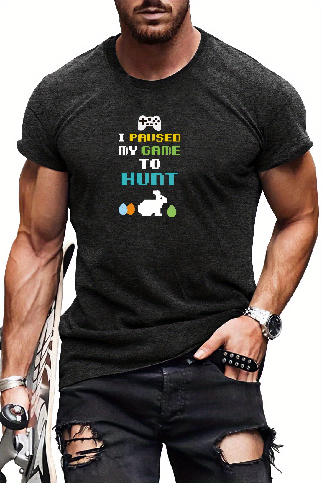 Playera Blanca Niña Camiseta Con Cuello En V Con Diseño Divertido