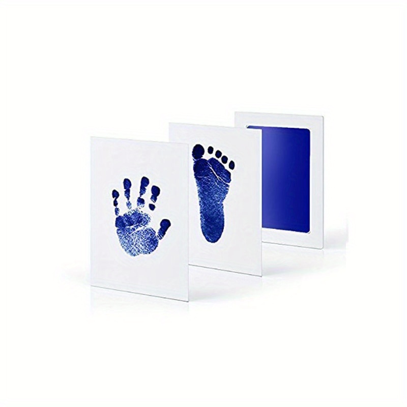 Kit d'empreintes de mains et de pieds pour bébé non toxique - Temu Belgium