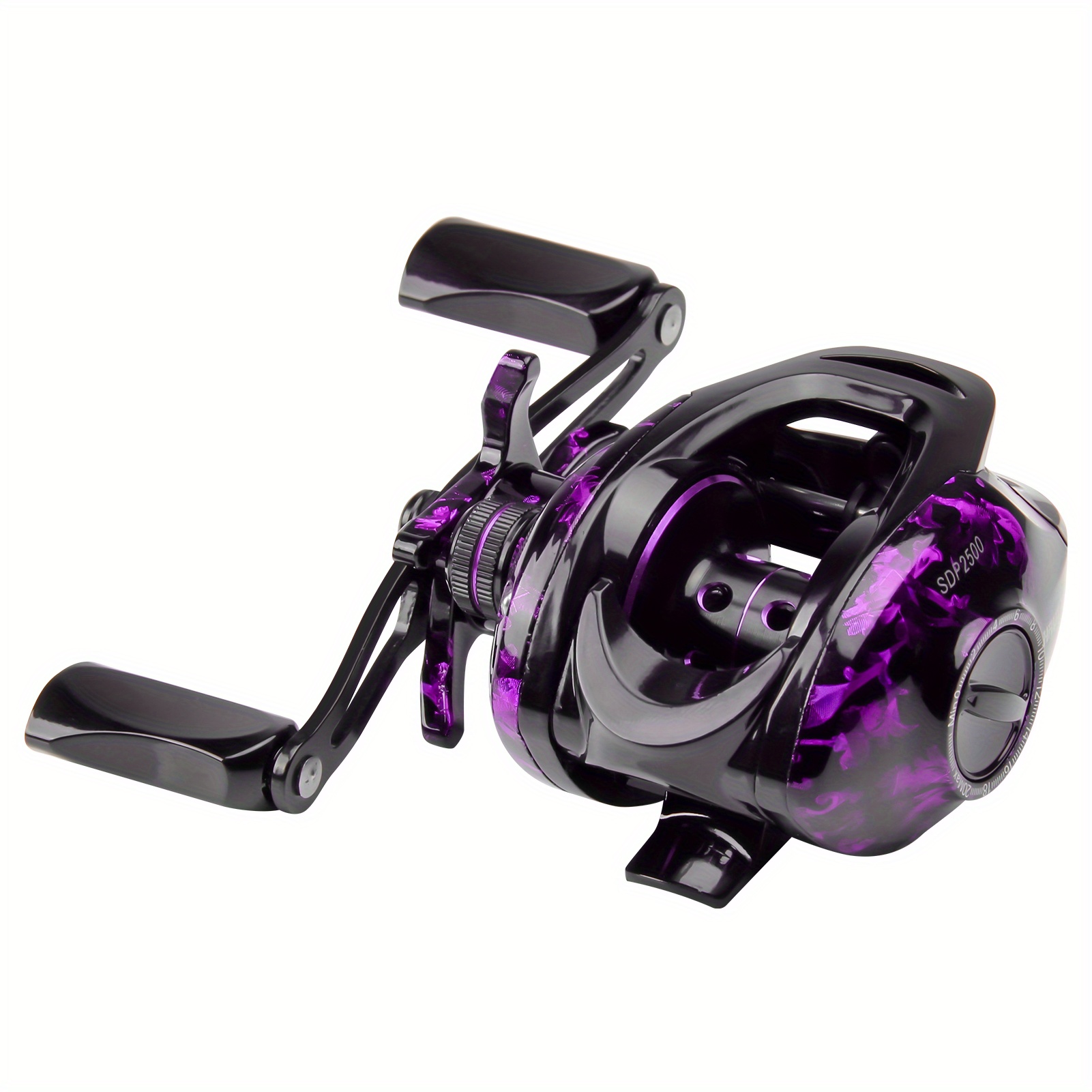 Black Cyclone Baitcasting Fishing Reel with 6.3:1 Gear Ratio, 18LB Max  Drag, 7oz Weight, Nylon Frame and Magnetic Braking System - Ideal for  Beginner