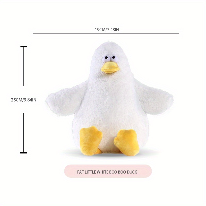 Peluche pato (H: 25 cm.)