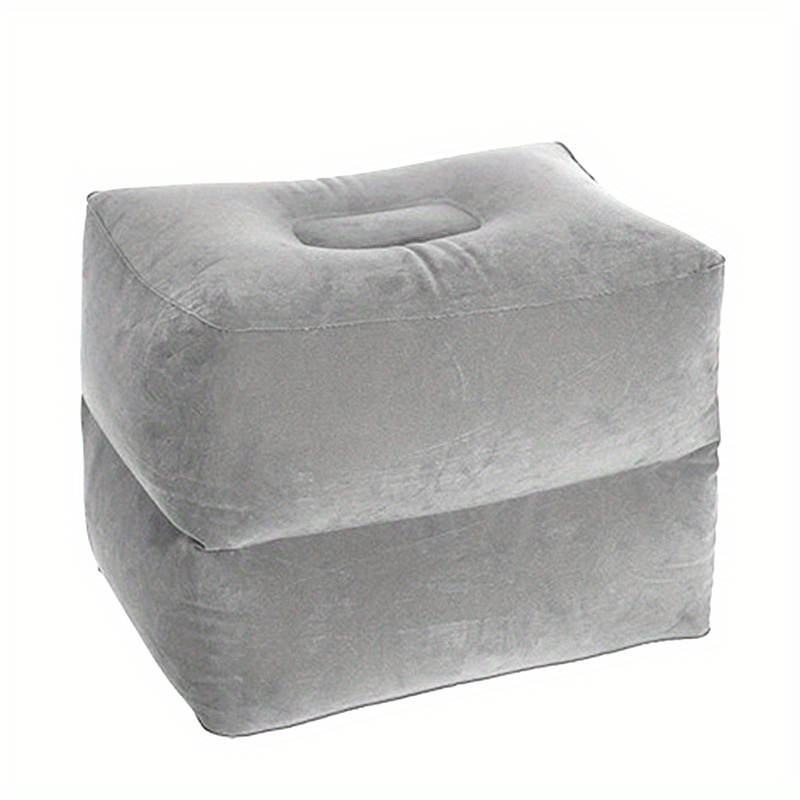 Flocking Pvc Inflatable Ottomans Footstools Airplane Temu