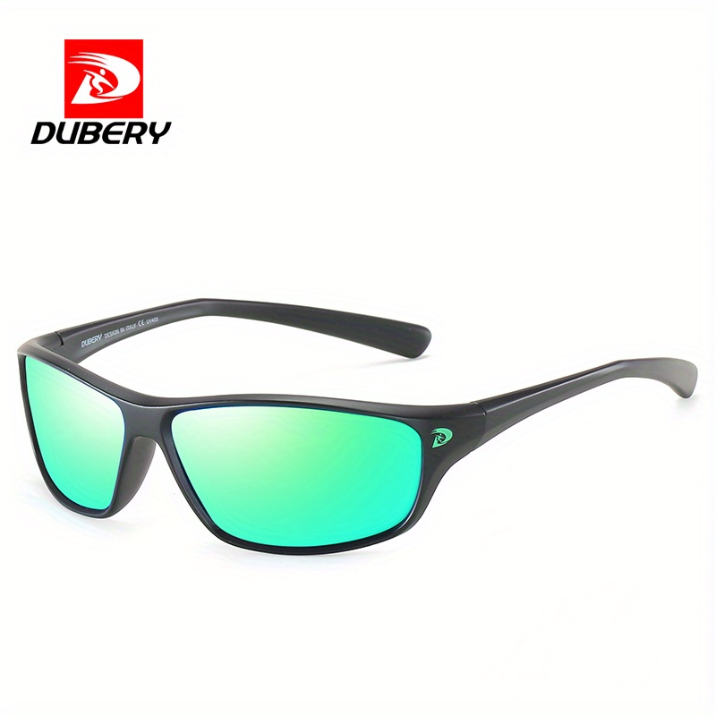 Dubery Men's Vintage Polarized Sunglasses, Unisex Retro Square Sunglasses -  Temu