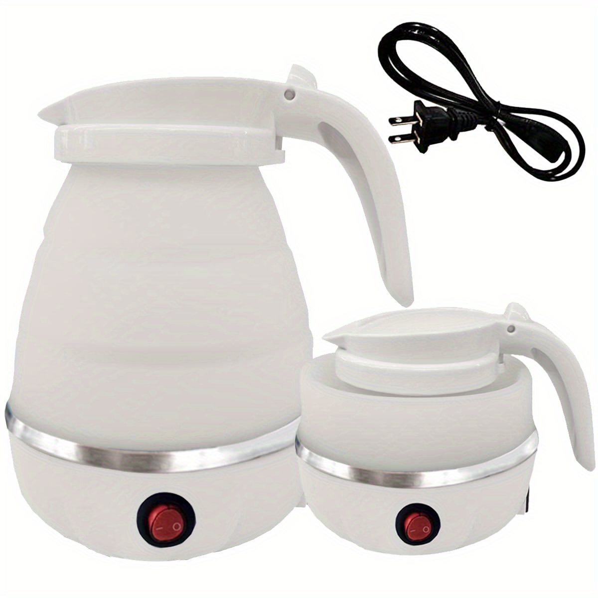 Foldable Portable Insulated Electric Kettle For Dormitory