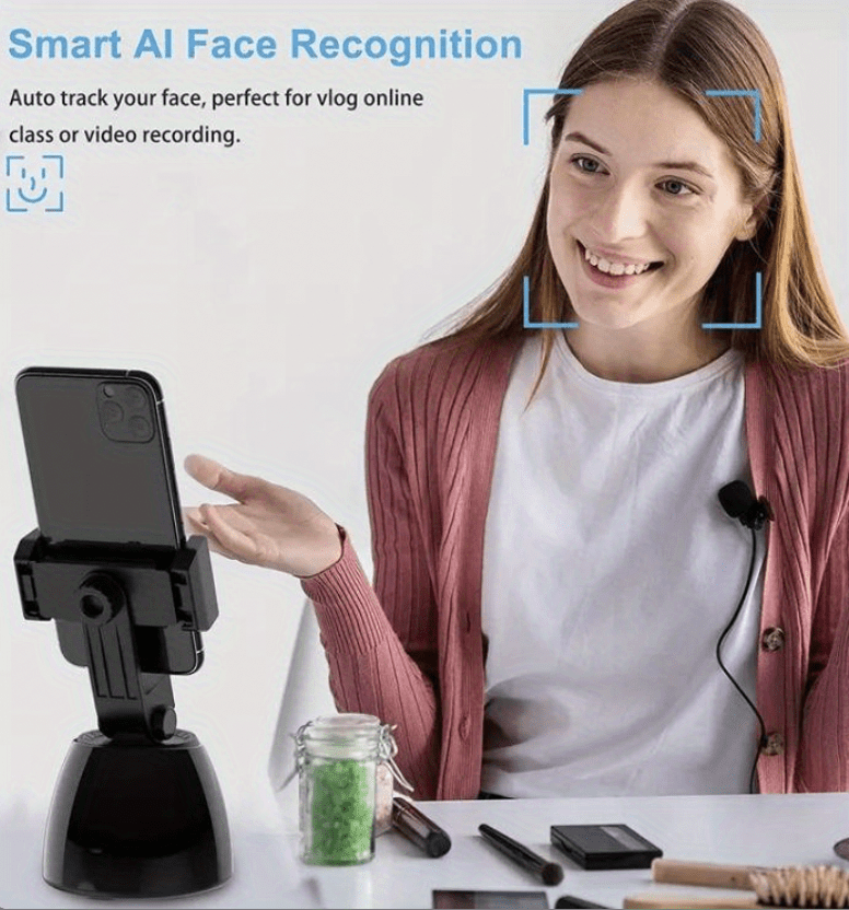 360 Automatic Tracking Mobile Phone Stand Cell Phones Temu Australia