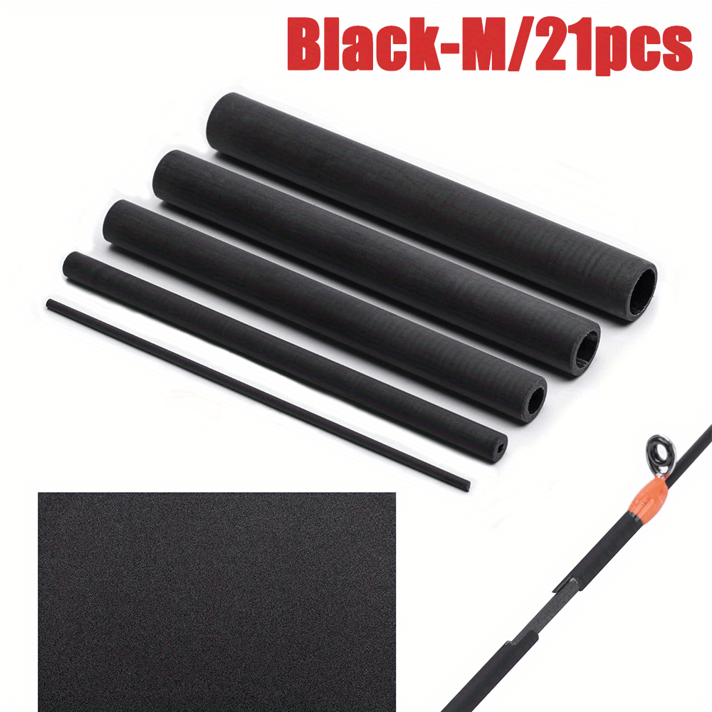 Fishing Rod Repair Kit Carbon Fiber Sticks 1mm~10mm*10cm for Broken Fishing  Pole 