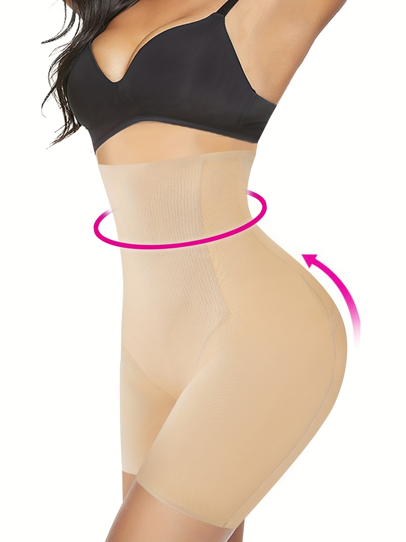 Women's High Waist Body Tummy Control Pants Breathable Body - Temu