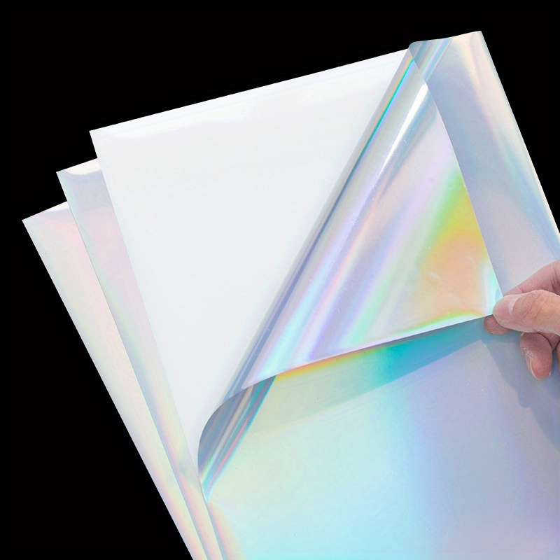 Carta adesiva trasparente A4, stampante adesiva a4, pellicola