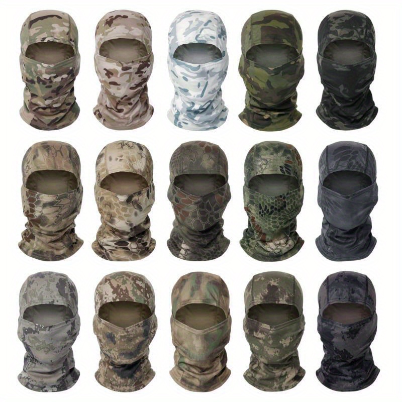 Moda Mascarillas Cuello Polaina Táctico Militar Pasamontañas CP Cara  Completa Cuello Bufanda Calentador De Cabeza Caza Al Aire Libre Ciclismo  Senderismo Bufanda De Esquí Army Camo Bandana 230818 De 7,91 €