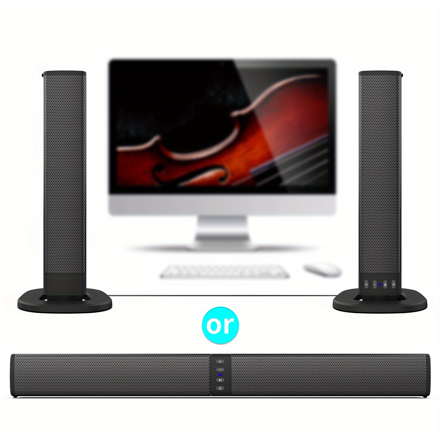Video Bluetooth Speaker Subwoofer Home Speaker Sound System para casa 3D  Surround Stereo Radio ensinte Bluetooth Altavoz - AliExpress