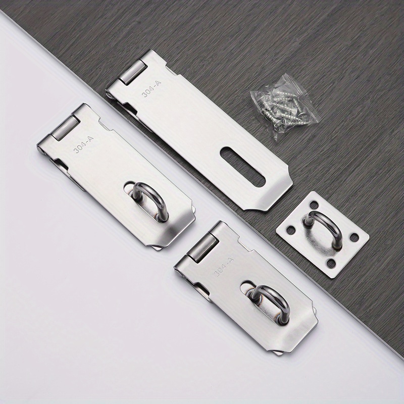 Door Locks Hasp Latch Stainless Steel Safety Clasp Temu