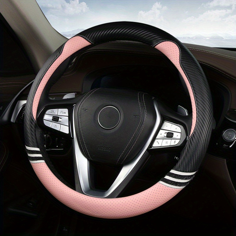 Car Steering Wheel Cover Cute Fashionable Universal Micro - Temu