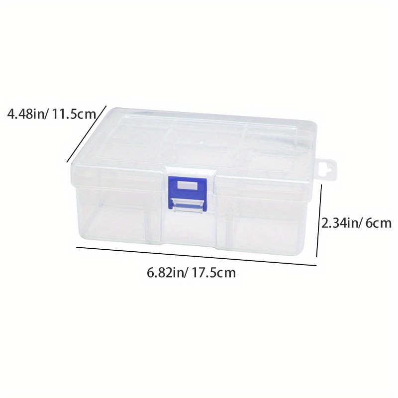 TODO HOGAR - Caja Plástico Almacenaje Transparente - Medidas 470 x
