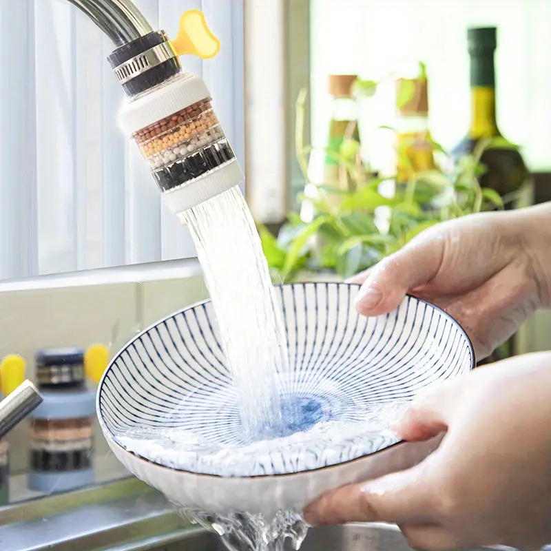 1pc detachable faucet filter universal kitchen splash proof water purifier kitchen faucet bubbler kitchen accessories details 1