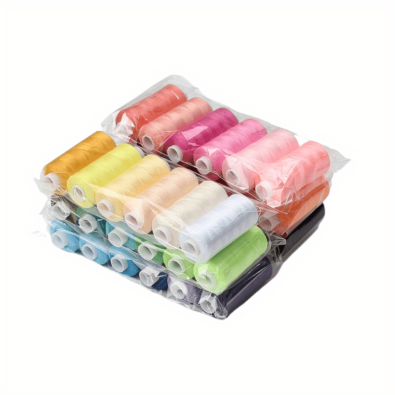 6pcs/set Casa Multi color Cucito A Mano Filo Poliestere Te - Temu