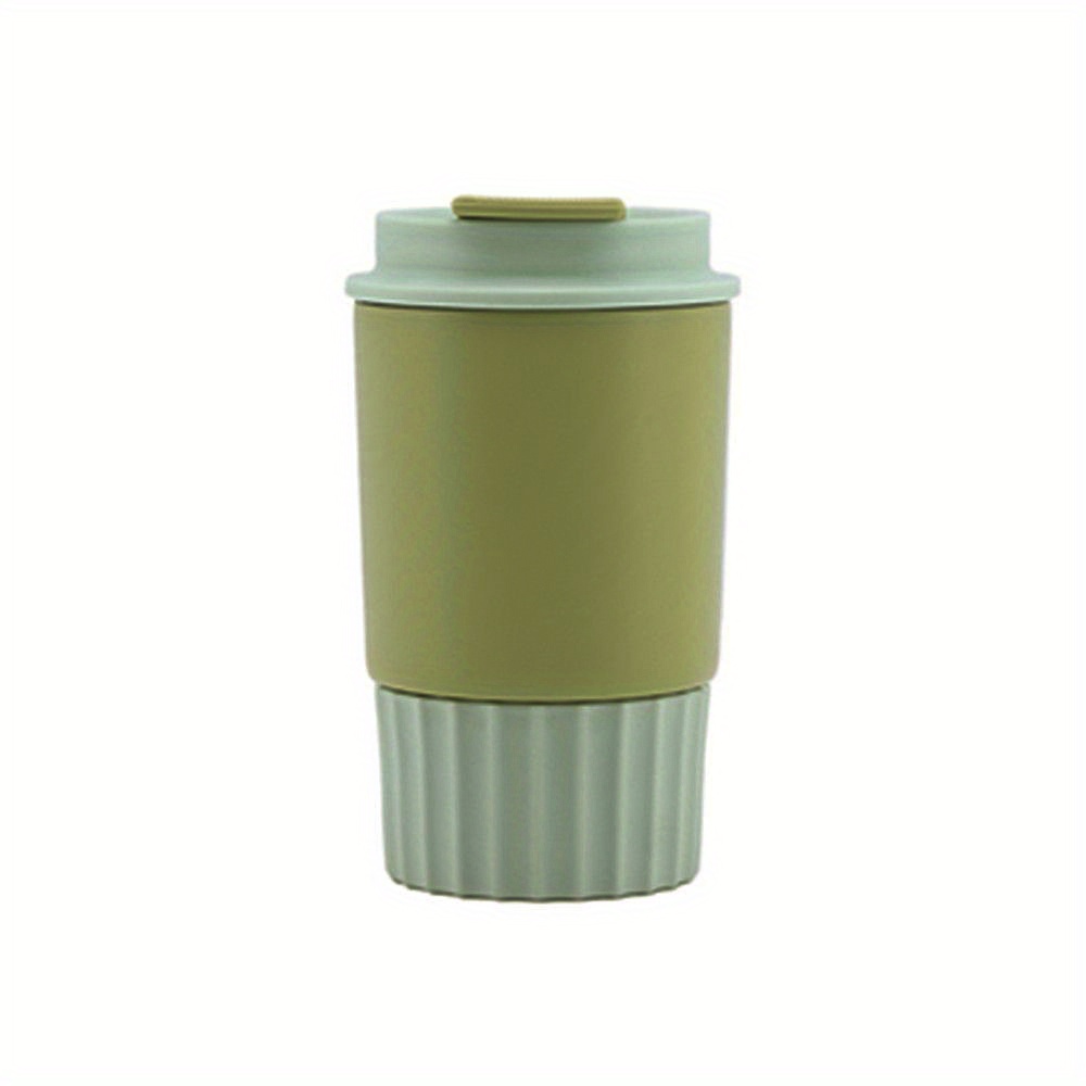 8838 Stainless Steel 304 Insulated Straw Milk Cup Green