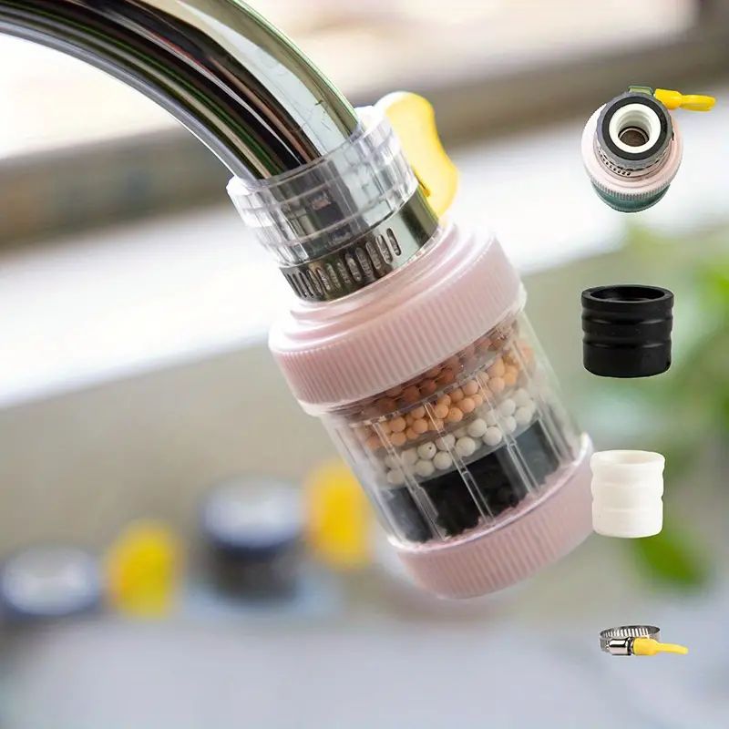 1pc detachable faucet filter universal kitchen splash proof water purifier kitchen faucet bubbler kitchen accessories details 2