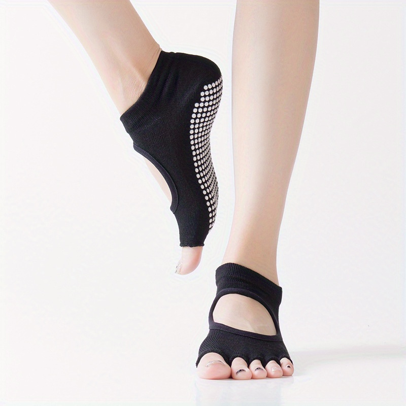 Toe Socks, Sweat Absorption Toe Separator Socks Backless For Exercise For  Running For Fitness 