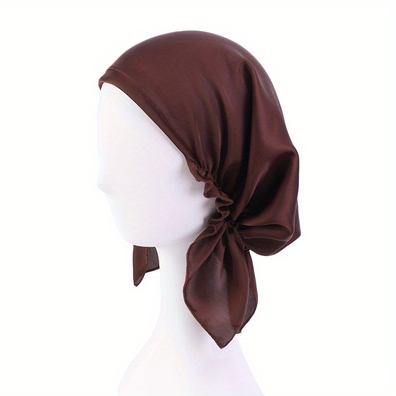 Satin Silky Sleeping Cap for Comfortable Sleep