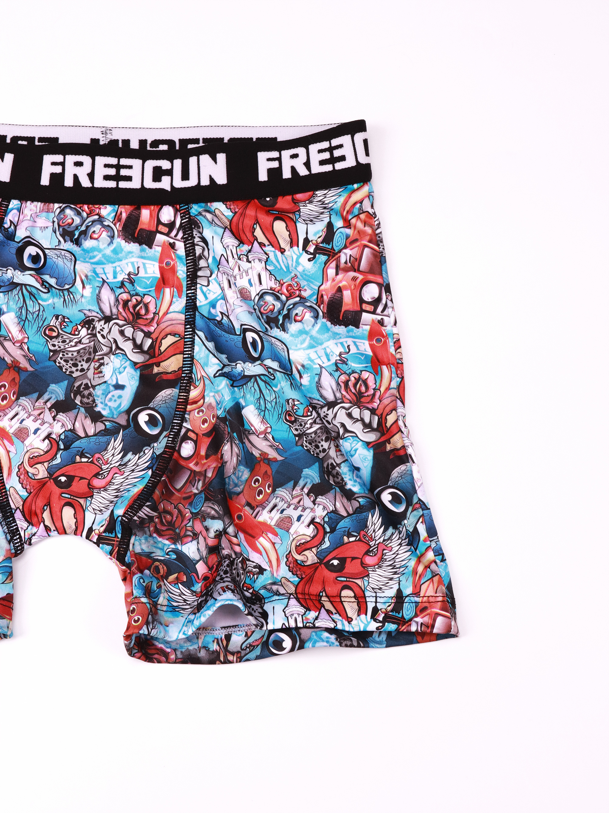 Freegun Men's Boxer Underwear Fast dry Polyester Fabric - Temu Canada