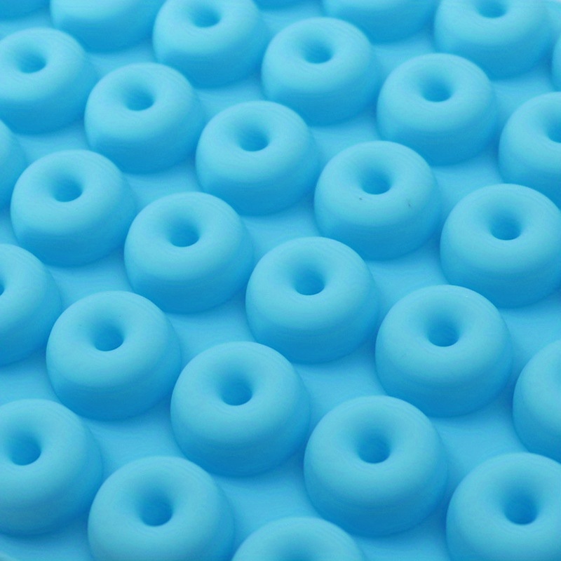 1 Pieza Material Silicona 48 Orificios Molde Pequeño Donuts - Temu