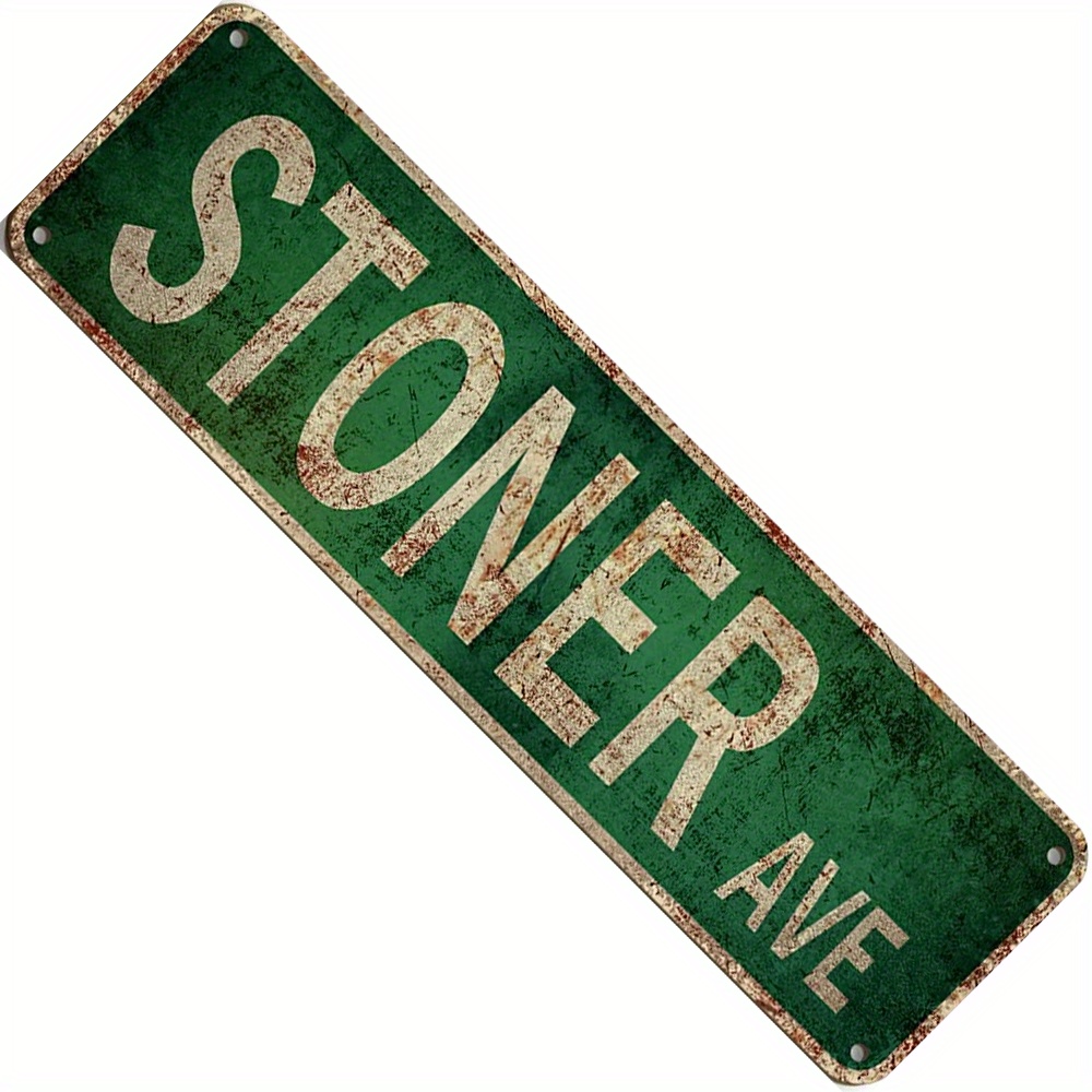 Stoner Avenue Mary Jane Lane Exit 420 Street Metal Aluminum - Temu