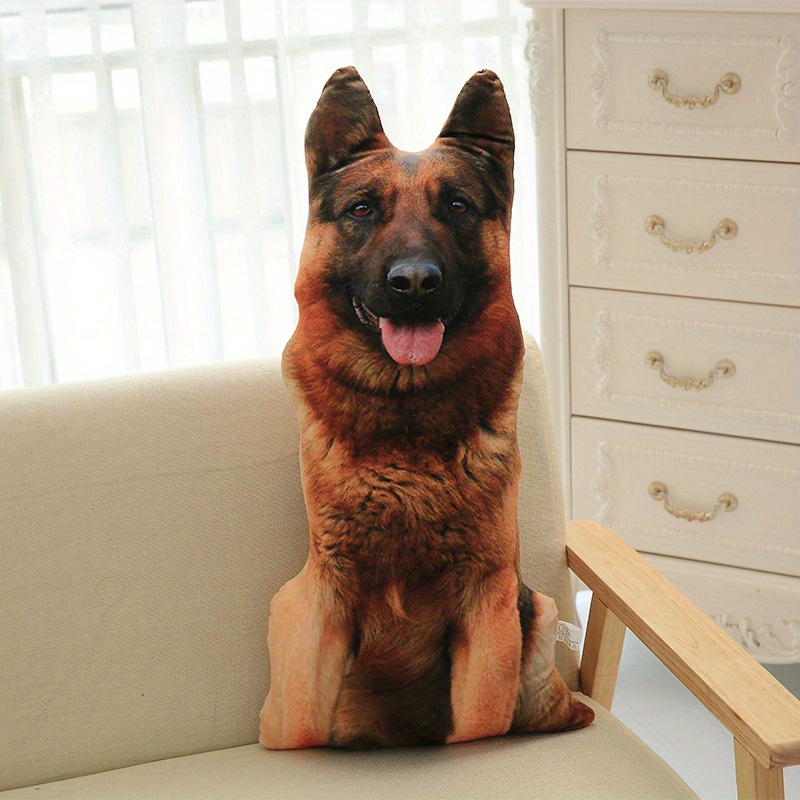 68in 3d Simulated Dog Plush Toy Dog Doll