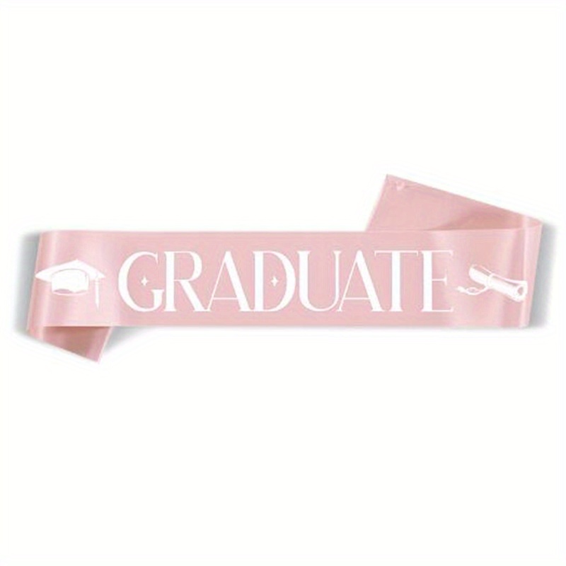 Congratulations Sash Graduation Party Decoration Party - Temu