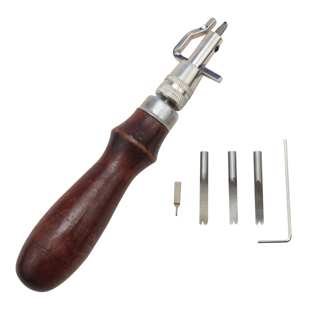 3 Piece Leather Skiver Craft Tool Set for Edge Beveling — Leather
