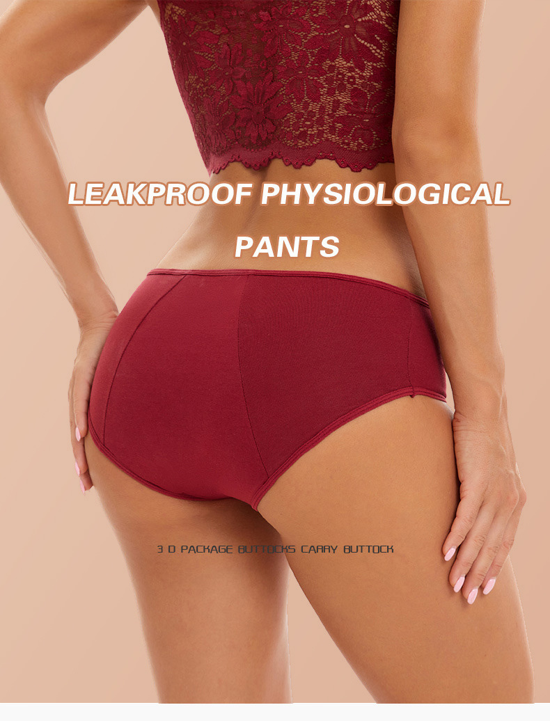 Simplmasygenix Womens Period Panties Briefs Underwear Clearance Leak Proof  Menstrual Period Panties Women Underwear Physiological Waist Pants
