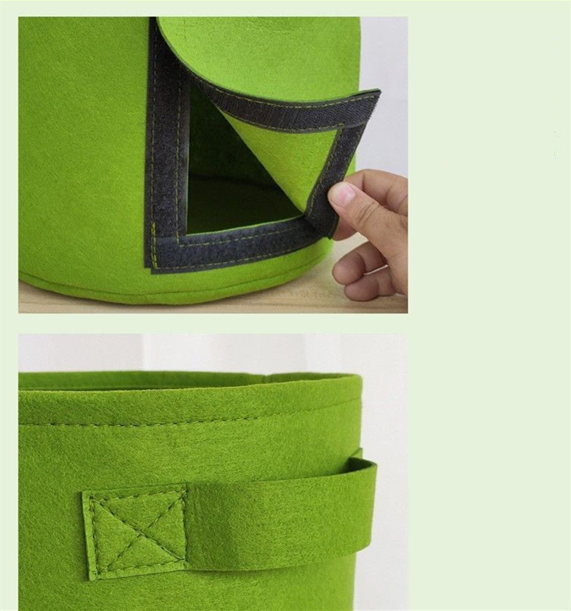 Grow Potatoes Thickened Plant Planting Bag Non Woven Fabric Felt Plant