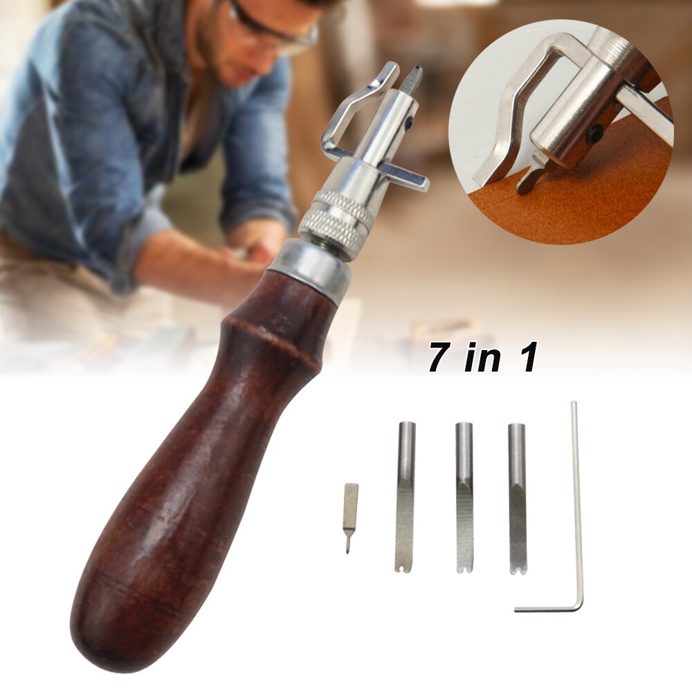 Skiver Beveler Thinning Leather 1 Leather Groover Tool Craft - Temu