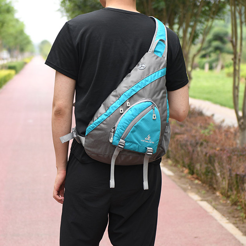 Outdoor Sports Sling Bag Casual Nylon Crossbody Bag Waterproof