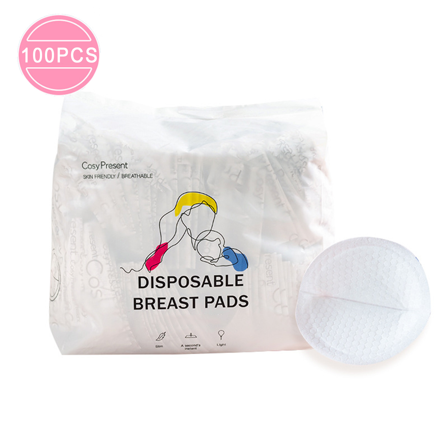 Bag High Absorbent Disposable Nursing Pads Soft Stay Dry - Temu Canada