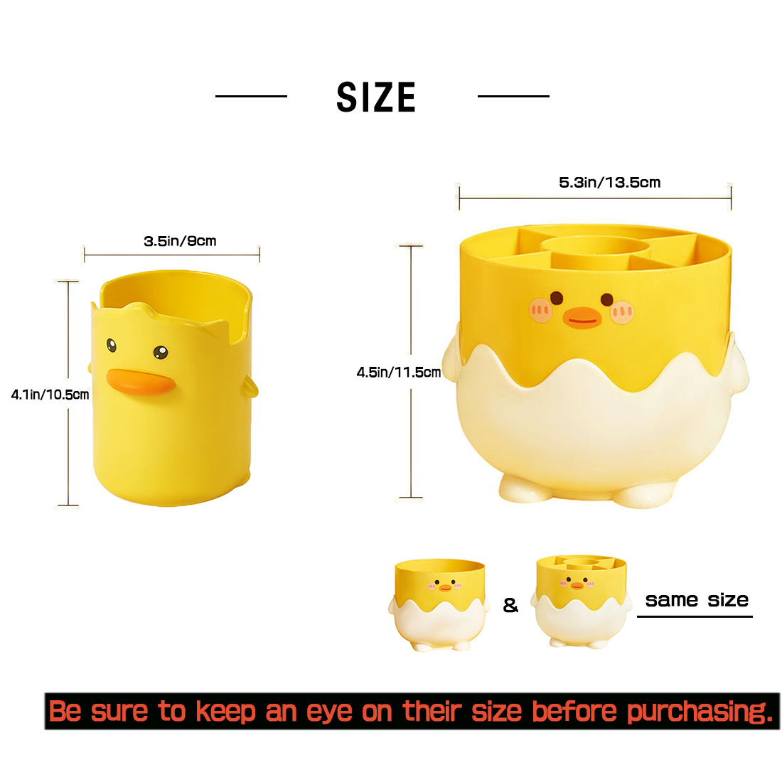 Cute Pencil Holder Plastic Storage Box Small Computer Desk Temu Australia