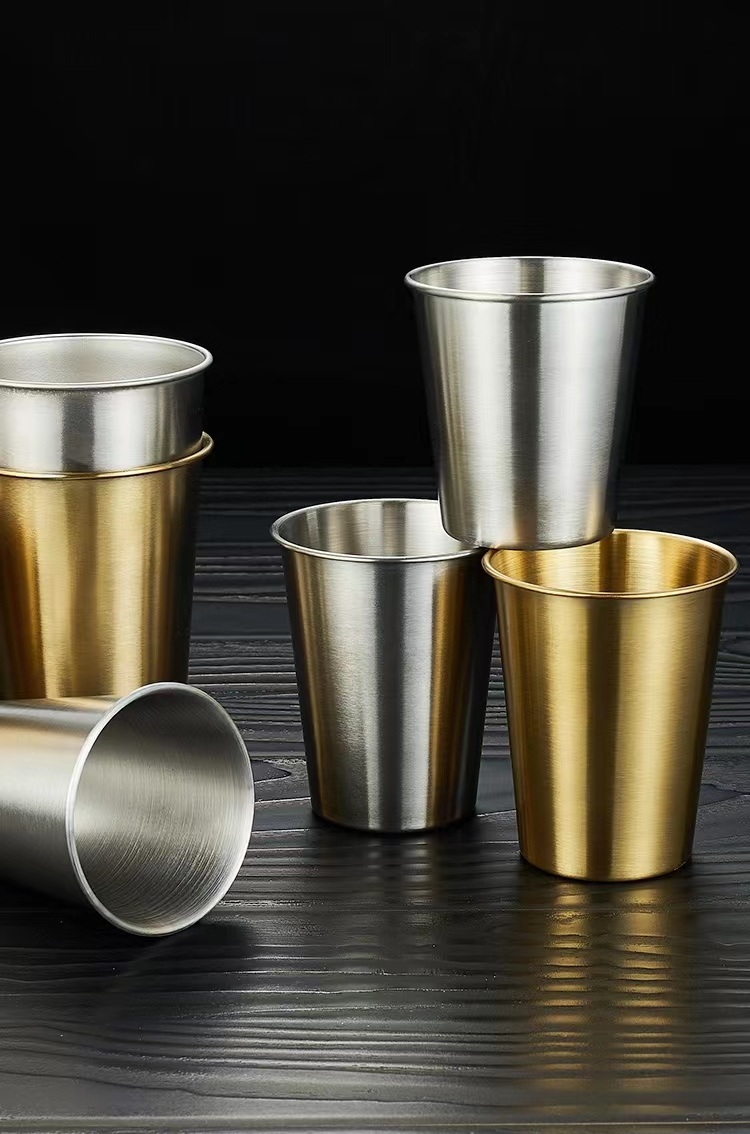 Stainless Steel Pint Cups Shatterproof Cup Tumblers - Temu