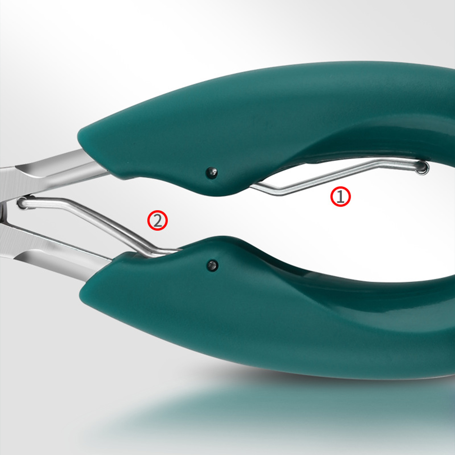 1pc Professional Toenail Clippers for Thick & Ingrown Nails, Sharp Curved Blade, Unscented Pedicure Tool for Men, Women, Seniors, Pedicure Essentials | Sleek Modern Look | Nonslip Grip, Nail Tips