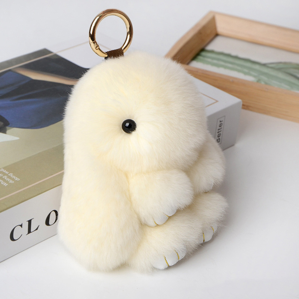 Plush Rabbit Doll Keychain Pendant Bunny Doll Key Chain Bag Purse Ornament  Accessories For Women - Temu