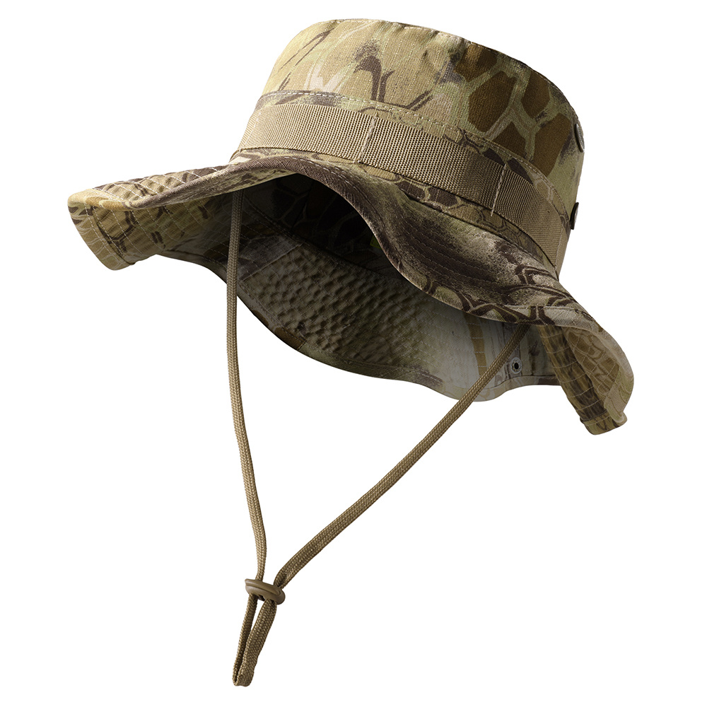 Customized Logo Pattern Camouflage Bucket Fishing Hat - Temu