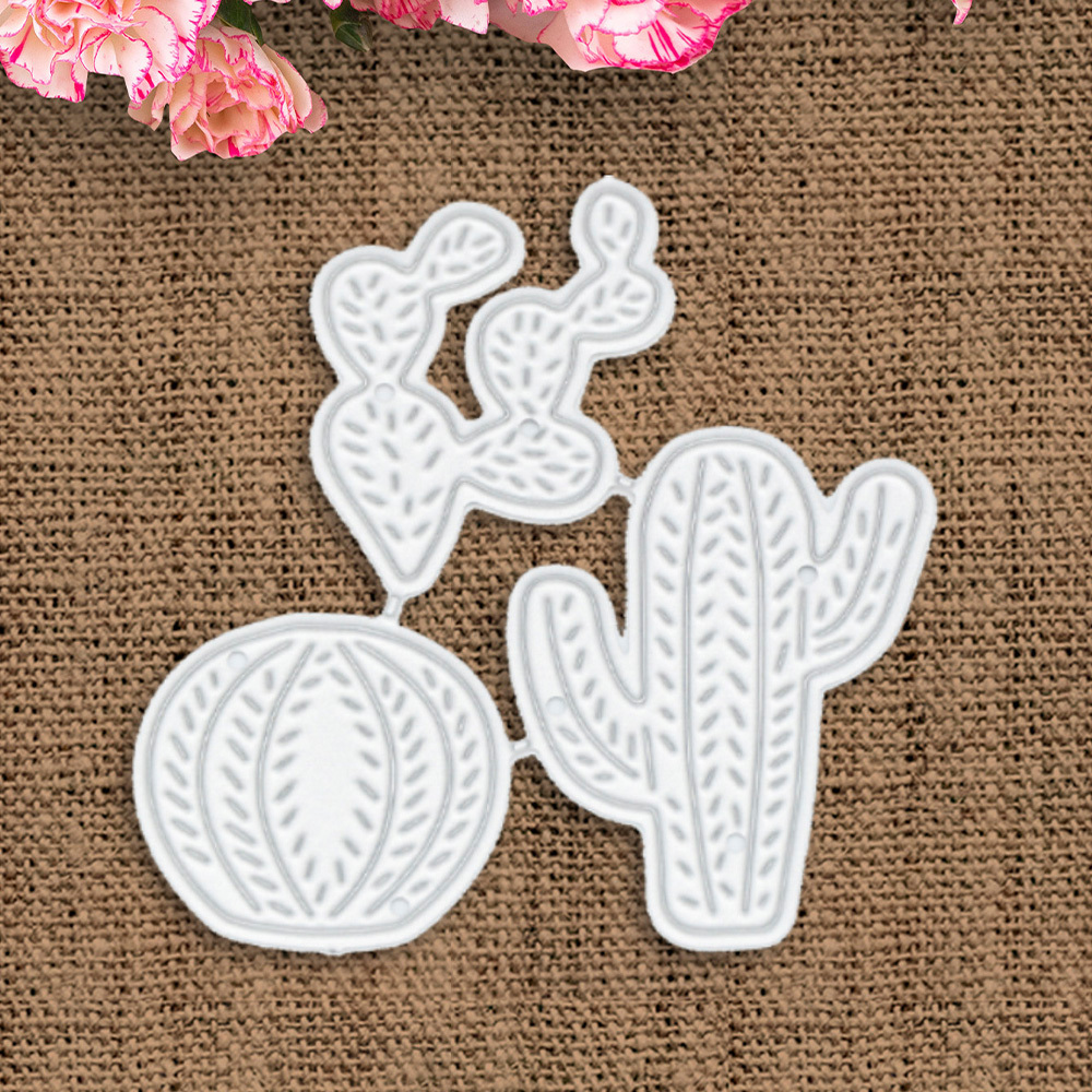 Crafts With Cactus Metal Cutting Dies - Perfect For Scrapbooking, Card Making & More!