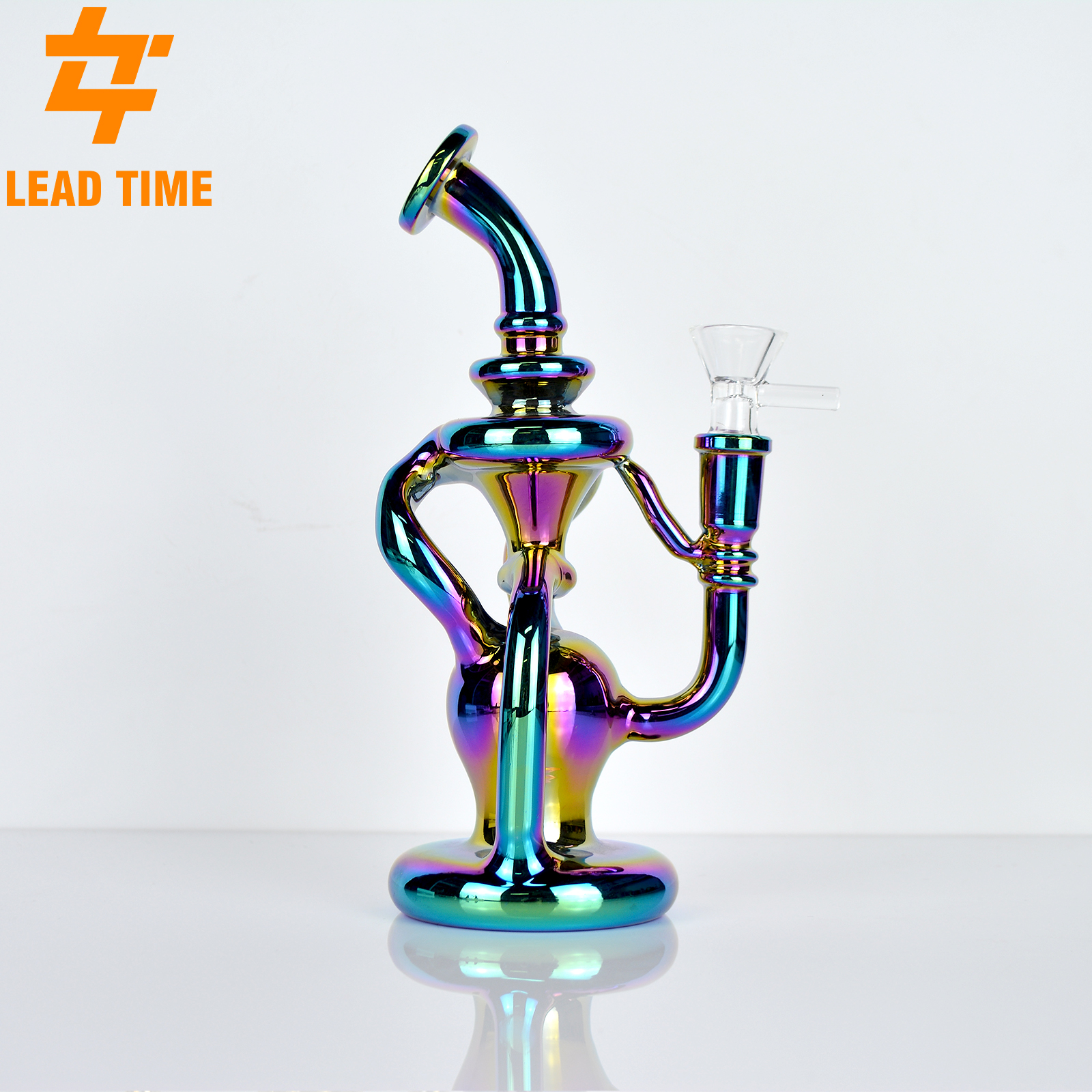 5 5 Hookah Glass Water Pipe Smoke Pipe Plated - Temu