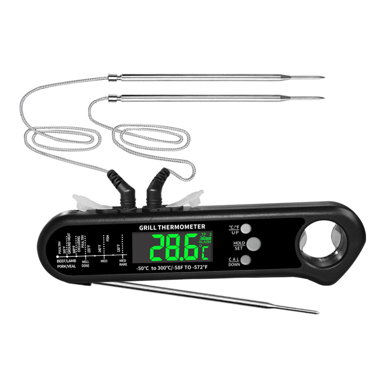 1pc Folding Style Rotisserie Thermometer With Wire External - Temu