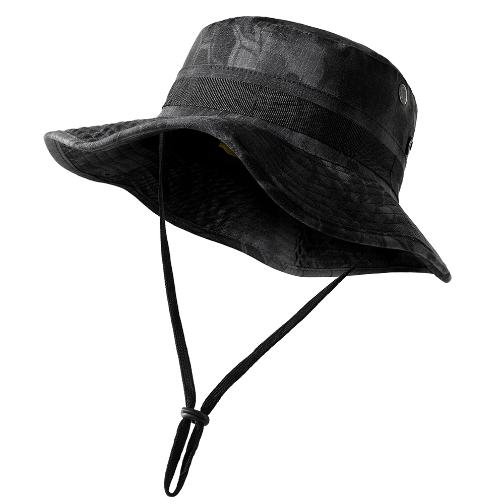 Summer Camouflage Fishing Bucket Hats: Uv Protection - Temu