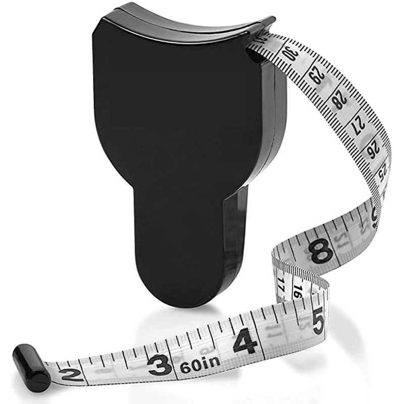 60 Tape Measure Body Measuring Tape Black for Body Measurements